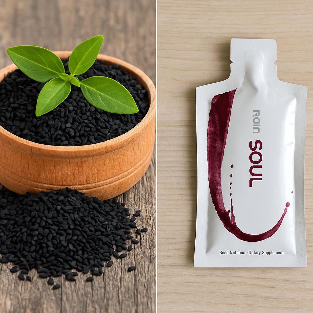 Discover the Secret to Inflammation Relief: Black Cumin Seed and the Power of Rain Soul